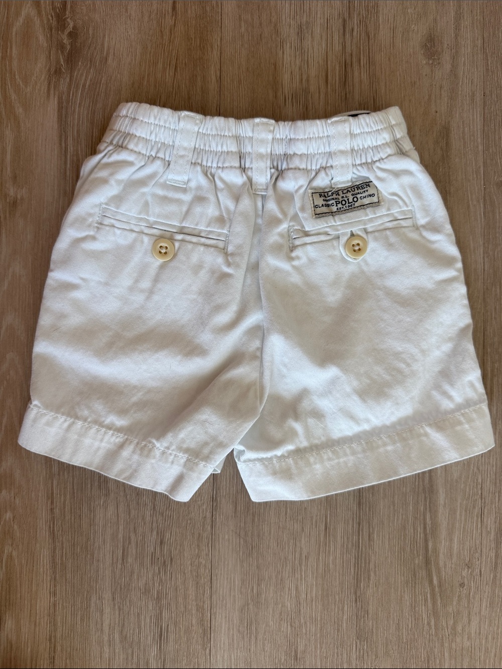 Polo Boys White Shorts 12M - Picture 3 of 3
